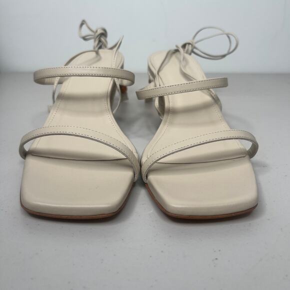 Alohas Lace Up Imani Espadrille Heel Sandals Size 40/ US 9 - Picture 8 of 12